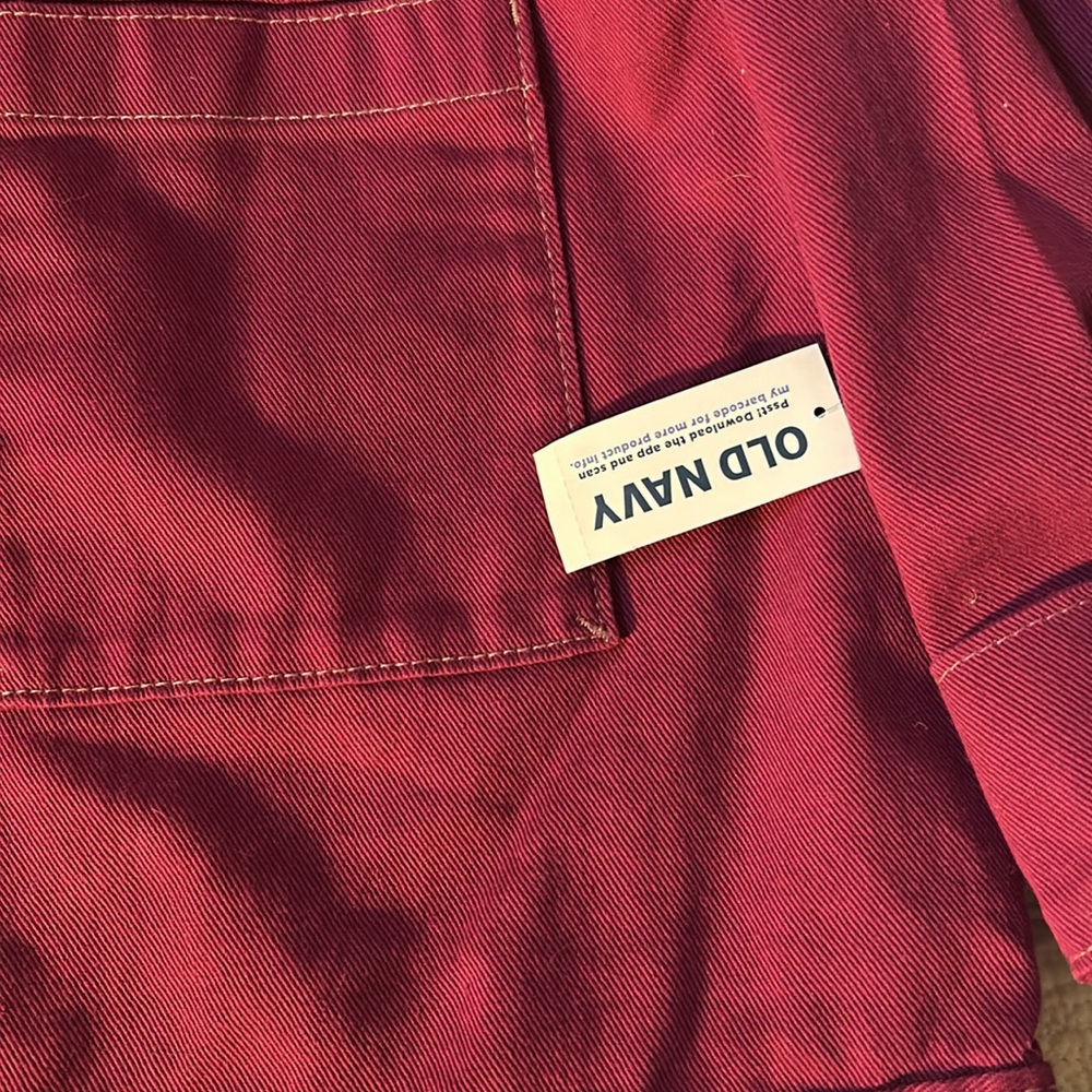 Old Navy jacket duo. Pink jacket: NWT size S. Brown jacket worn once size XS - Picture 5 of 7